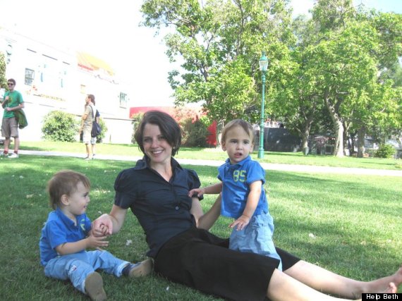 The twins are now four years old, but Ms Schlesinger says they cannot speak in full sentences