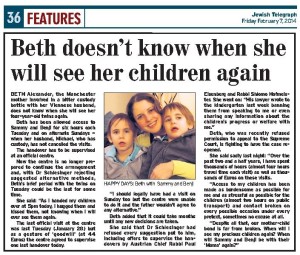Jewish Telegraph 7th February 2014